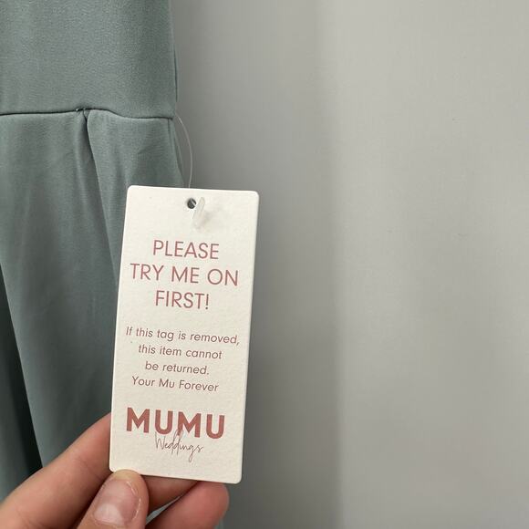 SHOW ME YOUR MUMU Jen Maxi Dress in Mint // S - Picture 7 of 16